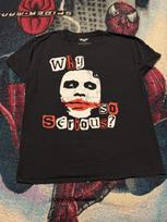 Vintage Y2K Joker Batman The Dark Knight Why So Serious Shirt Mens L Movie Promo L white