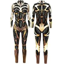 Halloween 3D Robot Armor Parent-Child Cosplay Jumpsuit Child M