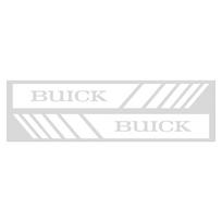 2 vnt. Automobilio juostelių lipdukai Atšvaitiniai viniliniai lipdukai galinio vaizdo veidrodėliui Buick Envision GS GL6 GL8 Avenir Riviera Lesabre Velite Verano dekoravimui juoda