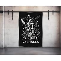 Viking Gym tapestry 75x100 juoda