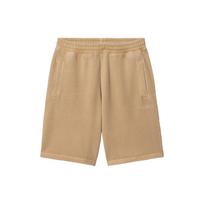 Carhartt WIP SS23 Logo Embroidered Fleece Loose Casual Shorts Men shorts I032161-07E-GD XS