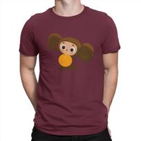 Cheburashka Poster Men TShirt Cheburashka Crewneck Tops 100% Cotton T Shirt Humor High Quality Birthday Gifts XXXL bordinė