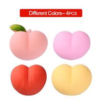 Kawaii Peach Squishies Mochi Squishy Toys For Kids Antistress Ball Squeeze Party Favors Stress Relief Toys For Birthday Gift J52