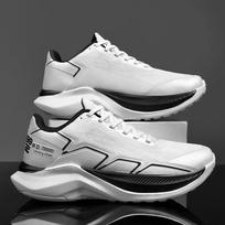Breathable Lightweight Women's Comfortable Athletic Nonskid Carbon Plate Sneakers Marathon Air Cushion Men Sports Running Shoes 38