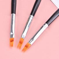 Nail Art Gel Pen Brush Soft Nails Manicure Tools For Gradient Uv Gel Nail Pen juoda