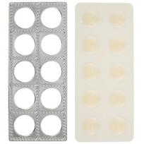 Raviolių gamintojas Raviolių spaudimo forma Italijos Pelmeni gamintojo forma Raviolių gamintojo presas Makaronų preso pjaustymo įrankis Mėsos pyrago koldūnų gamintojas beige