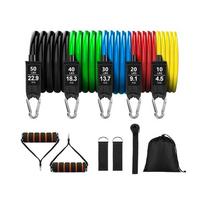 Resistance Band 11-Piece Exercise Kit black