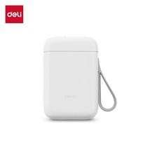 Deli Q1A Portable Bluetooth Thermal Label Printer CN plug (adapter included) balta spalva