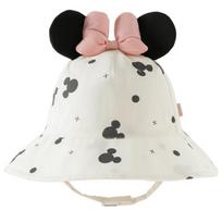 DAVE & BELLA Disney Minnie Mouse Girls' Summer Sun Protection Bucket Hat 46-48cm balta