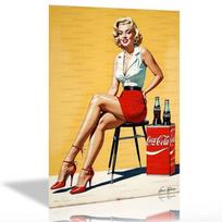Vintage Metal Poster Bar Pub Man Cave Wall Decor 20x30cm beige