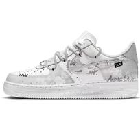 Nike Air Force 1 Nebula Pėdsako Kolekcija, Žirgo Metų Kinų Naujųjų Metų Leidimas, Karvės Oda CW2288-111(Team726-) 35.5 white