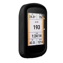 Silikoninis dėklas Minkštas dangtelis Tinka-Garmin Edge 840 GPS dviračių kompiuterių sistemai Apsauginis Neslystantis Atsparus įbrėžimams Korpusas juoda