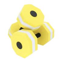 Floating Swim Gym Dumbbell Toy Water Weight Aerobics Fitness Pool Water Swimming Eva Foam Octagonal Aquatics Dumbbell