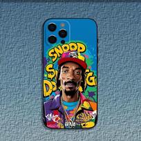 Rapper S-Snoop D-Dogg Phone Case For iPhone 16,15,14,13,12,11,Pro,X,XS,Max,XR,Plus,Mini Soft Black Cover iPhone15 blue