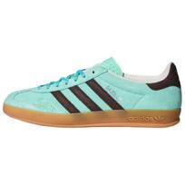 Adidas Originals Gazelle Indoor Patogiai priglundančios treniruočių avalynė Unisex avalynė Žalia Ruda KZ6952 36
