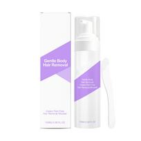 Gentle Body Hair Removal Cream Pain Free Hair Removal Mousse 140ml Suitable for Sensitive Skin Effective Hair Removal Solution for Body Use one size white