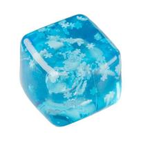 Maltose Snowflake Ice Cube Squishy Fidget Toy Elastic Stretchable Water Cube Squeeze Toy Anxiety Relief Vent Sensory Plaything 1 Pcs