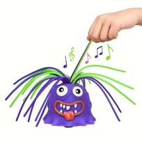 Funny Prank Toy Loud Screaming Plucking Multiple Sounds Plastic Random Colors Green Orange Pink Yellow Pu