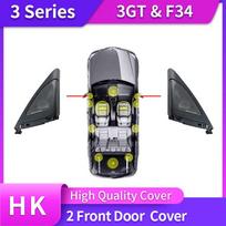 Car Tweeter Covers For Bmw F34 3GT 3 Series Speakers Audio Trumpet Head tTeble Speaker ABS Original Model Fit High Quality Horn 12V gray