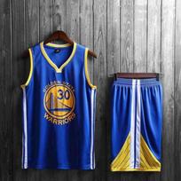 (mėlyna, 130cm) Golden State Warriors Stephen Curry suaugusiųjų ir vaikų marškinėlių komplektas 110cm