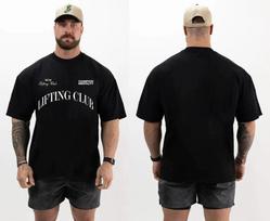 Gym CBUM Shirts Workout T-shirts Merch Camiseta Thavage Men Clothing Cbum Fitness Polera Chris Bumstead Raw Overd T Shirts#Color(1) S juoda