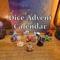 Amazing Resin Dice Advent Calendar Attractive Christmas Advent Calendar DND Dice Advent Calendar as shown gray
