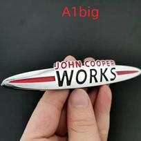 John Cooper Works Front Grill Emblem Badge Sticker Decals A1big