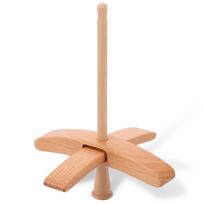 Wood Turkish Drop Spindle Detachable Yarn Making Hand Crafters Turkish Spindle with Instruction Knitted Crochet Tool Accessories