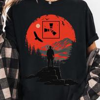 Retro Rust Game T-shirt A Survival T-shirt for Gamers with Printed Patterns A Casual  Streetwear for Daily L red