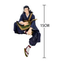 15cm Anime JJK Figūrėlė Gojo Satoru Suguru Geto Veiksmo Figūrėlė Geto Suguru Figūrėlė PVC Statulėlė Suaugusiųjų Kolekcijos Modelis Žaislinė lėlė Dovana 15CM black