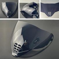 Airflite Face Shield for ICON IC06 Helmet Visor Lens Visiere Casque Moto UV Protection High Clarity Anti-Fog Tinted Replacement