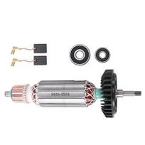 1set 220V-240V Anchor Rotor 2pcs Carbon Brushes With Bearings For 9557HN 9557NB 9558HN 9558NB 9556N Anchor 515613-9 Parts Kit China Mainland
