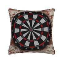Darts Board In Fire Pillow Cover Print Cushion Cover Fashion Pillow Case For Sofa Home Decor Peach skin 18*18(CM)-1Pcs
