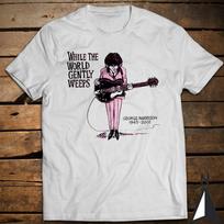 George Harrison marškinėliai While My Guitar Gently Weeps Koncertas Bangladešui XXXL gray