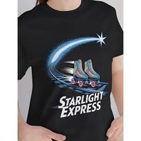 Starlight Express Tinka & Suaugusiems Medvilniniai Marškinėliai - Unisex Muzikinio Teatro Marškinėliai su Ikonišku Spaudiniu, Apvalios Kaklo Laisvalaikio Marškinėliai Koncertams, S įvairiaspalvis