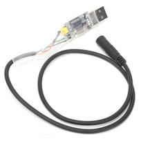 Elektrinio dviračio variklio USB programavimo laidas elektrinio dviračio vidurinės pavaros variklio komplektui gray