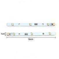 1 vnt. Rongsheng/Hisense Bcd-630Wt šaldytuvui Mddz-162A A07 LED juostelės šviesa 1629348 DC12V 1,25W CQC14134104969 one size white