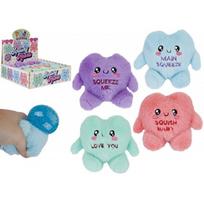 Sensorinis spaudomas žaislas Heart, 10 cm, (spalva/dizainas parenkami atsitiktine tvarka)