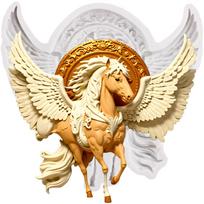 Skraidantis arklys silikoninės formos Pegasas fondanto forma Tortų dekoravimo įrankiai Keksiukų viršūnėlės Šokoladiniai saldainiai amatai Guminė pasta Polimerinis molis pilka spalva