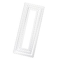 Layered Lace Cutting Dies Metal Embossing Stencils for Card Making Scrapbooking Album Carbon Steel Die Cut Templates