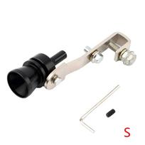 1PC Universal Aluminum Turbo Sound Exhaust Muffler Pipe Whistle Car Blow Off Valve Tip Simulator Whistler as the picture