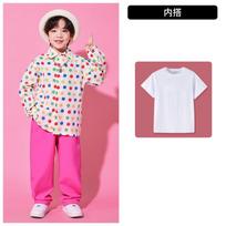 Children'S Cheerleading Performance Uniforms Boys And Girls Chorus Performance Uniforms Kindergarten Class Uniforms Elementary School Games Dance Unif 110cm pink