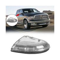 (Keleivis) LED posūkių žibintai veidrodėliuose, vairuotojo ir keleivio pusėms, skirti 2009-2014 Dodge Ram 1500 2500 68064948aa & 68064949aa Driver and Passenger