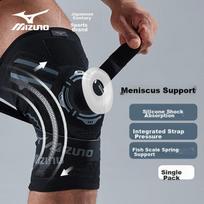 MIZUNO Knee Pads, Professional Sports Protection for Meniscus Injury, Suitable for Basketball, Running, And Hiking, for Men And Women, Model 1516-M*2