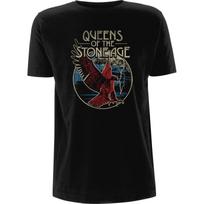Queens Of The Stone Age Unisex marškinėliai: Erelis L black