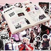 Stray Kids Official Sticker Set 60pcs KPOP Merchandise Laptop Phone Case Decoration JYP Goods