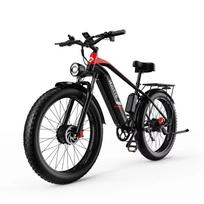 Ebike DUOTTS F26Pro aliuminio lydinio elektrinis dviratis 1500W variklis hidraulinis stabdys elektrinis dviratis 48V20AH ličio baterija kalnų elektrinis dviratis juoda/raudona
