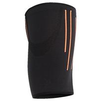 Šlaunies įtvaras raumenų patempimui apsaugoti, sportinis kojos įtvaras, šildantis įtvaras, kompresinė juosta, atsparus dilimui kojos apsaugos tvarstis vyrams S One pack black