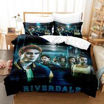 TV R-Riverdale Bedding Set Archie Andrews Betty Cooper Duvet Cover Bed Set  Quilt Cover Pillowcase For Girls Boys Teen Decor 100x135cm-2pcs