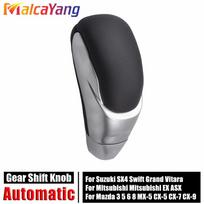 Automatic Gear Shift Knob Shifter Knob Lever Stick FOR Suzuki GRAND VITARA SX4 AUTO Swift suzuki wagon Chrome